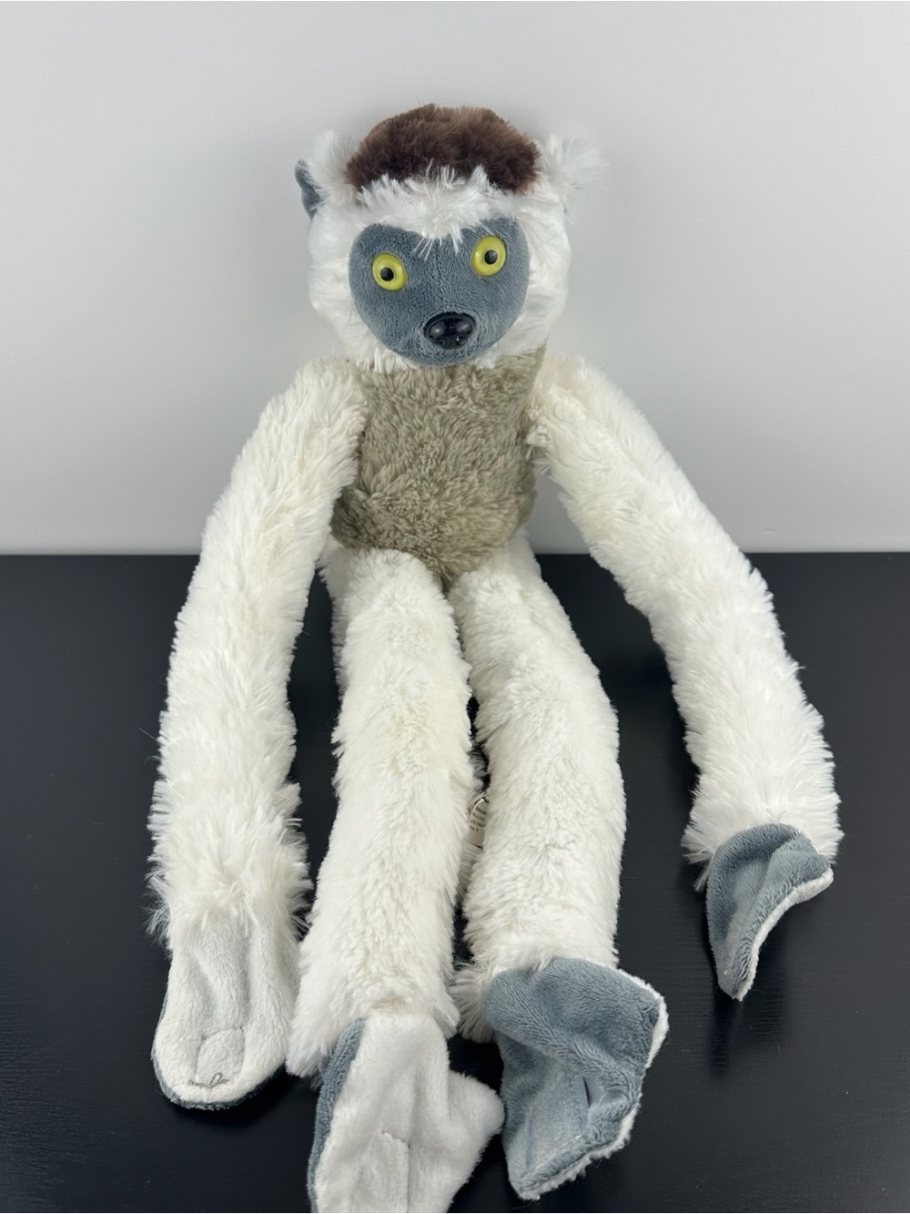 Wild Republic K&M Rare Hanging Sifaka Lemur Monkey 20” Plush Hands Feet Attach